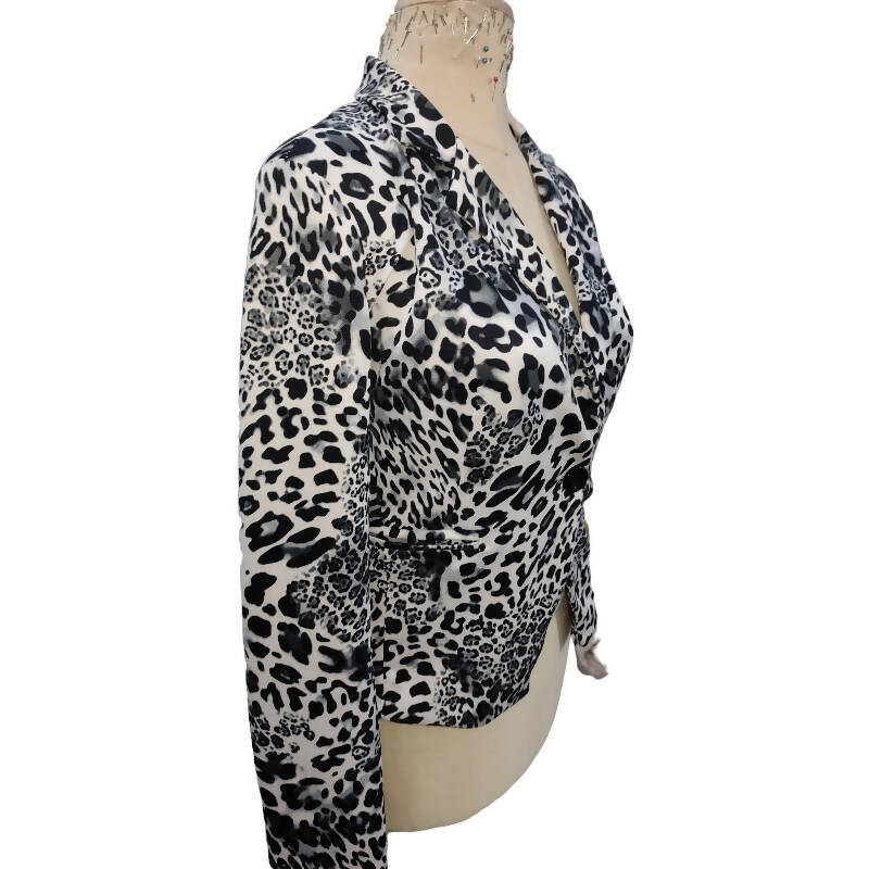 Animal Print Blazer Size M-L