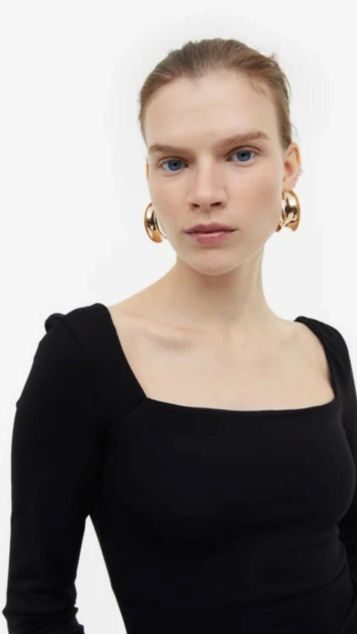 NEW H&M Square Neck Top Size: M