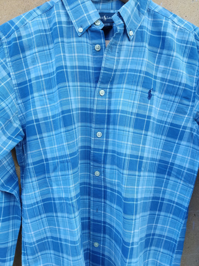 Ralph Lauren Blue Buttoned Up Shirt