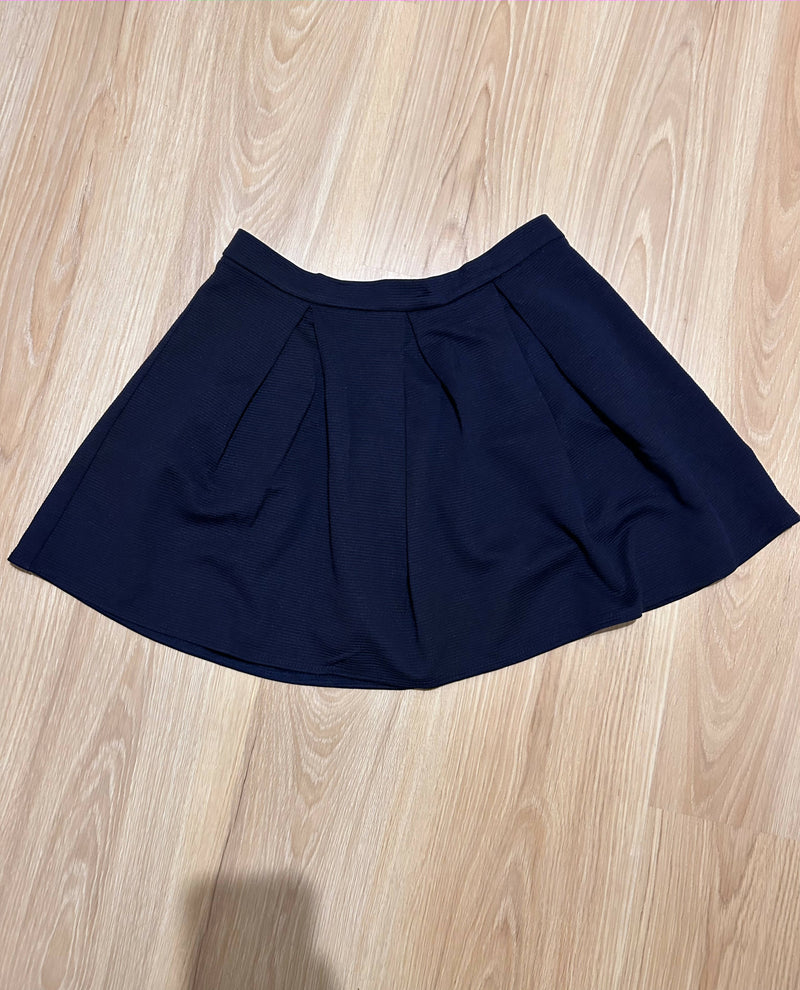 Red Herring Mini Navy Skirt Size 12