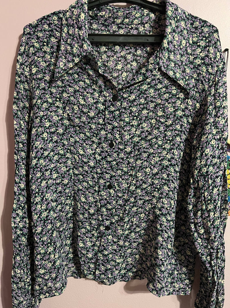 Floral M blouse