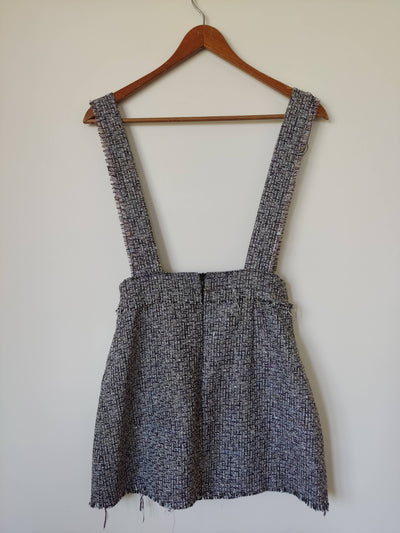SHEIN Small Grey Overall Dress