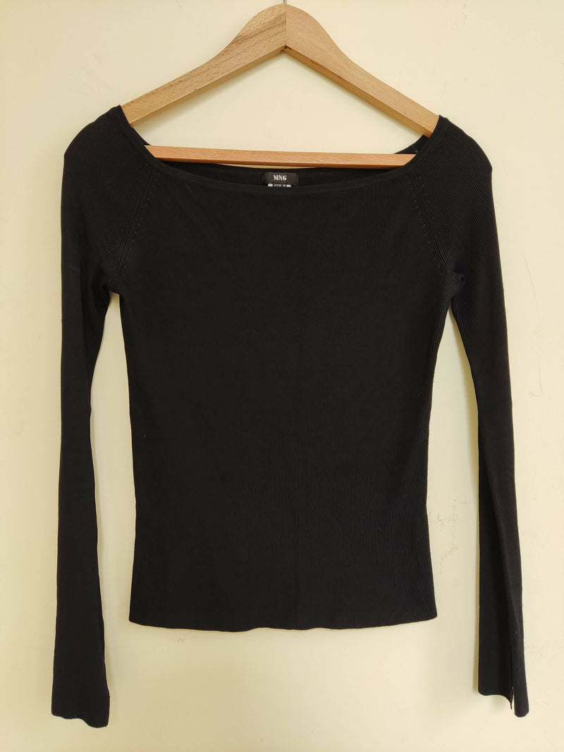 Viscosa Black MNG Top Size M