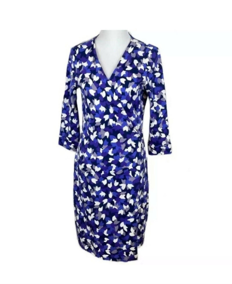 DVF wrap dress size 4