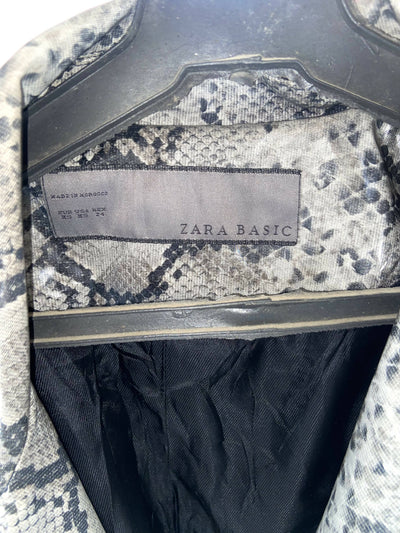 Zara Snakeprint Coat Size XS