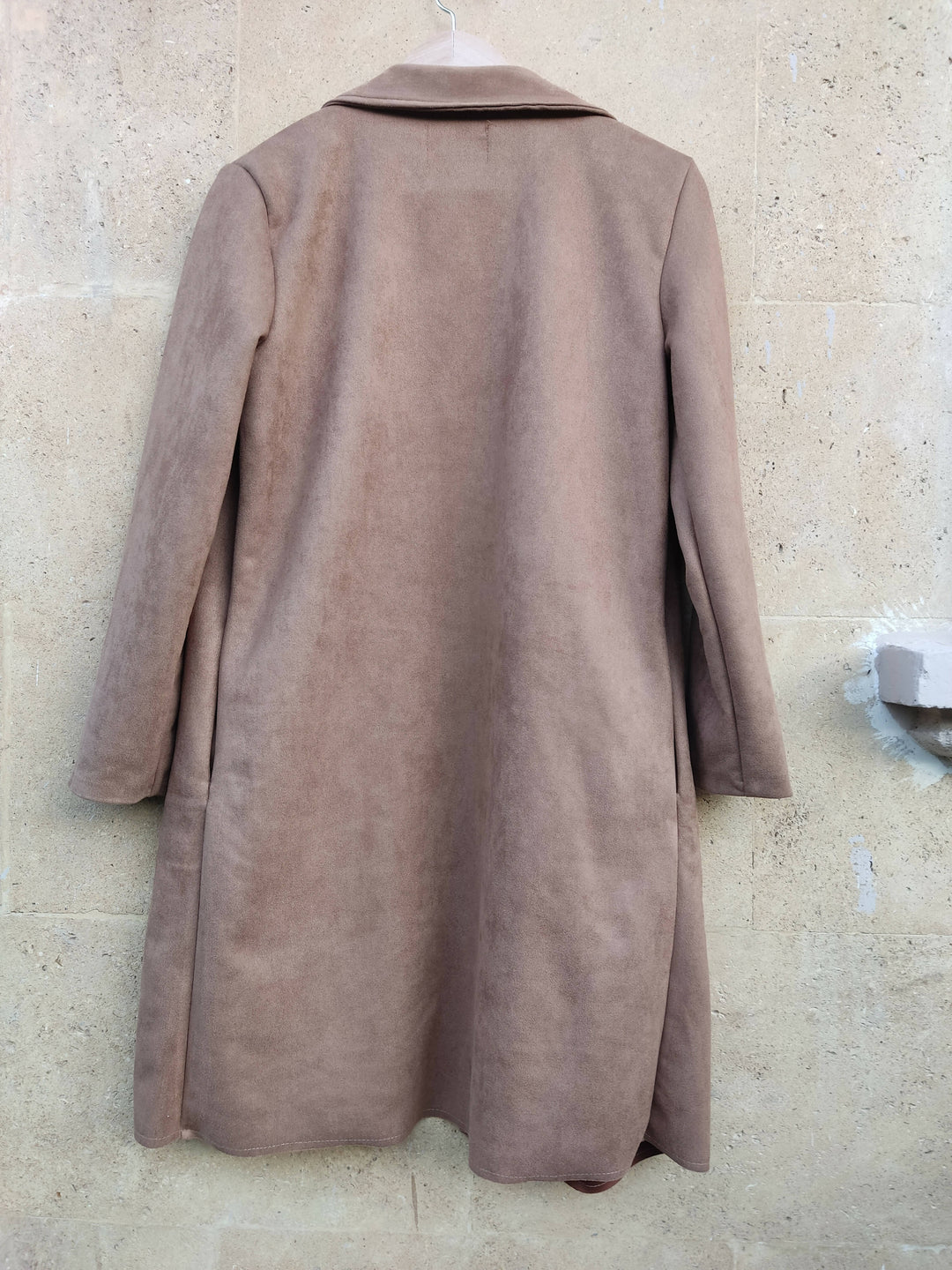 NEW Chamoise Camel Coat Size S-M