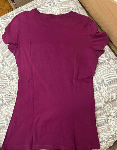 Gap Burgundy Top Size M