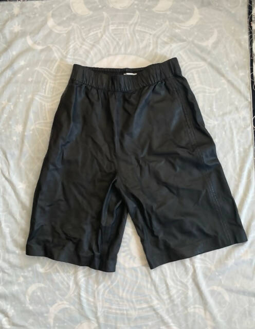 Leather Shorts Size: S-M