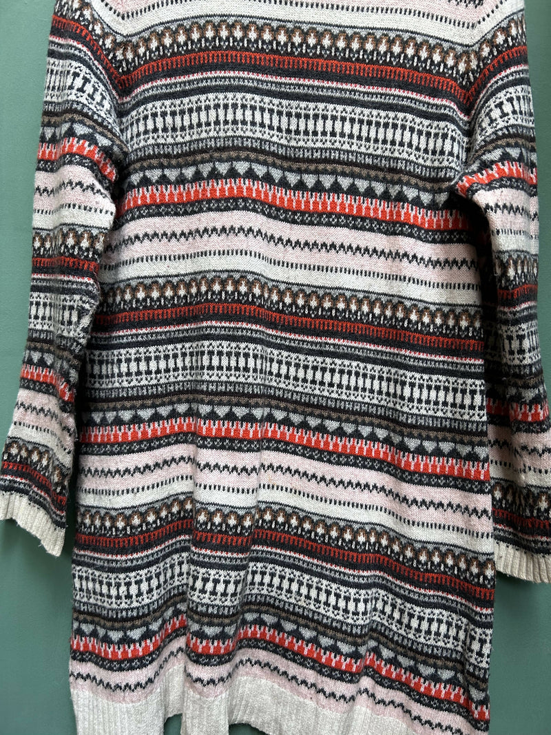 H&M Patterned Sweater Dress Size M