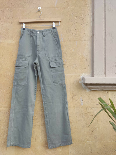 Zara Olive Cargo Pants Size32