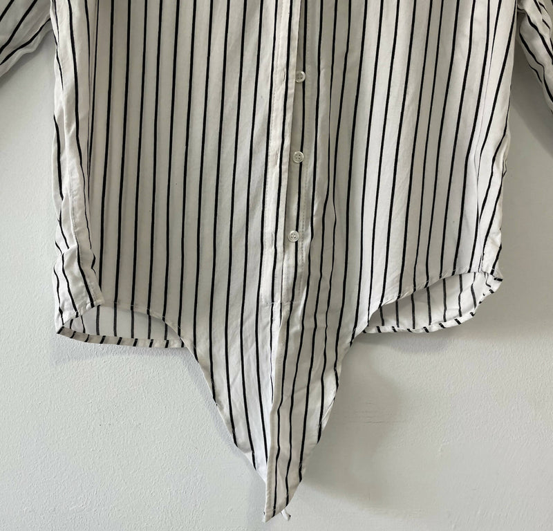 Striped Blouse Size Medium