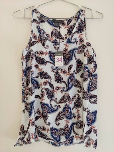 Patterned PRIMARK Top Size 34 NEW WITH TAG