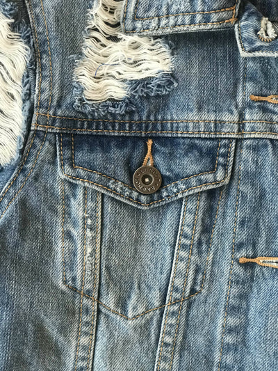 Bardōt DENIM Jacket Size UK 6