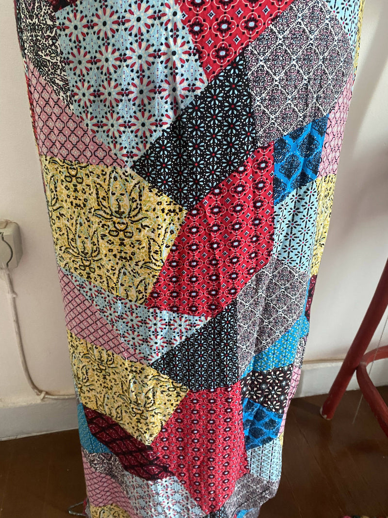 Patchwork Skirt Size: M