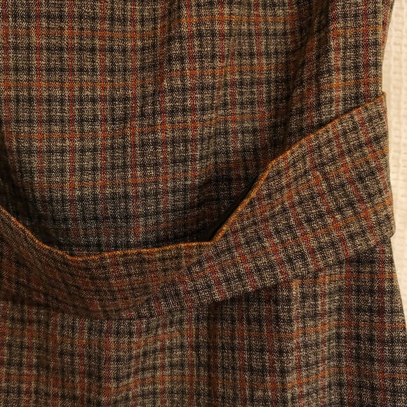 Mng by Mango plaid dress Size: L
