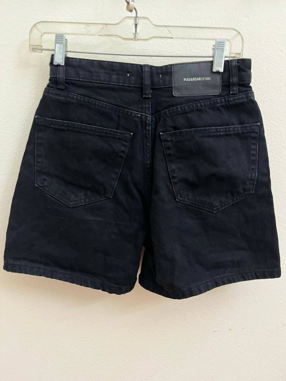 Pull&Bear Mom Jeans Black Shorts Size EUR 36