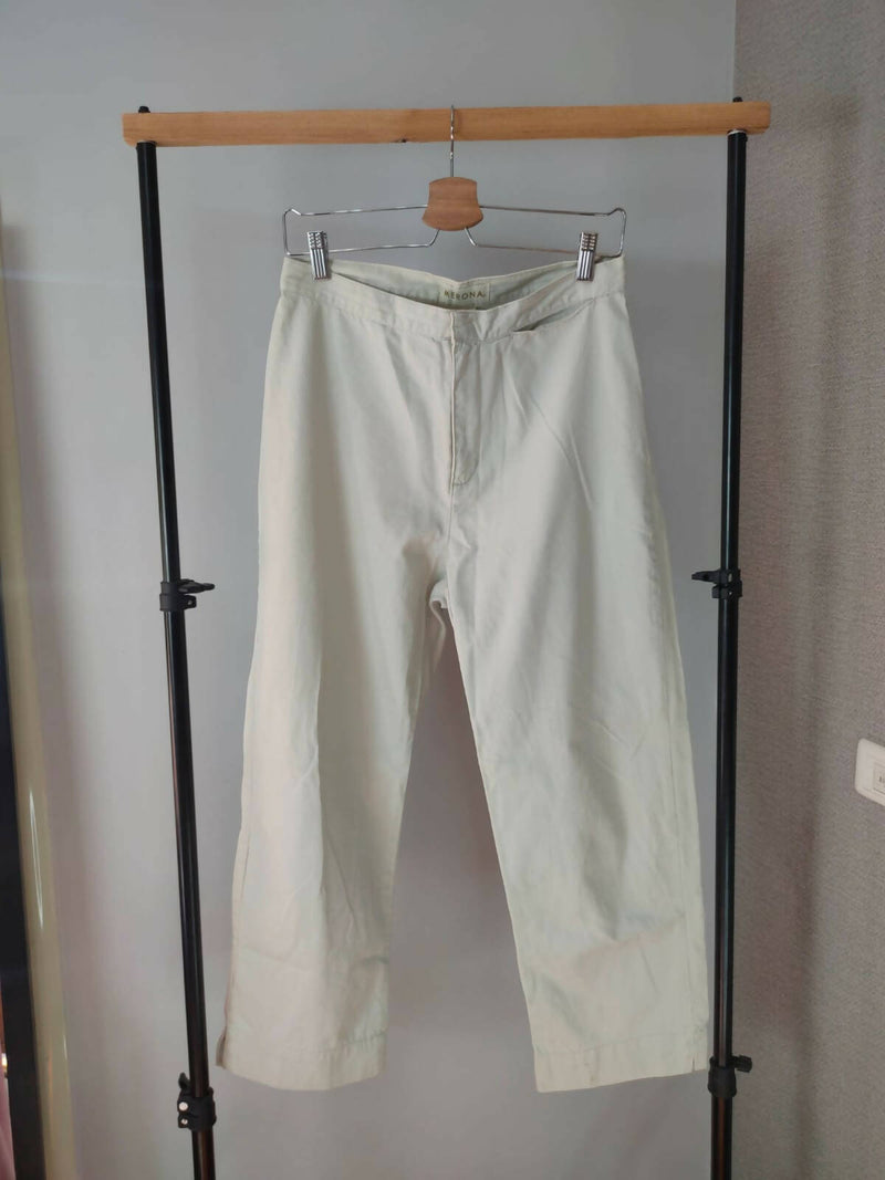 Merona Off White 100% Cotton Pants Size 10