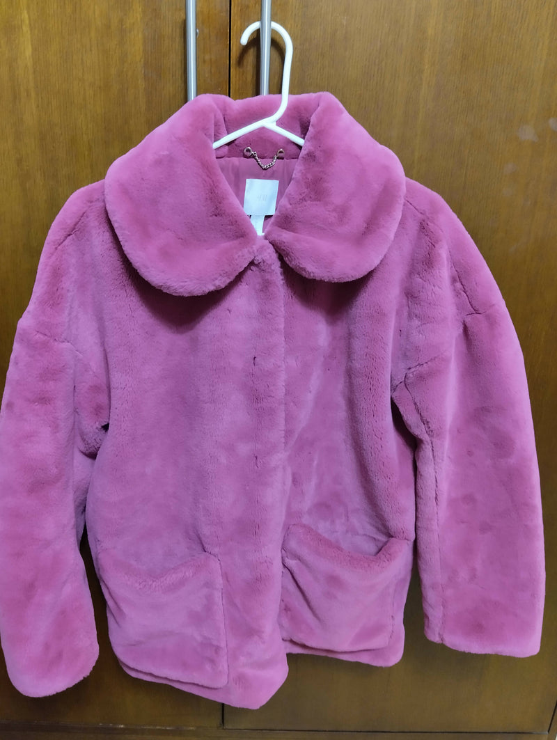 H&M Fur Jacket Size: S