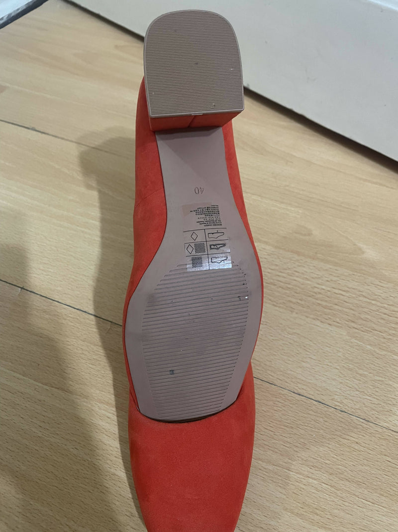 H&M Orange Heels Size: 40 NEW