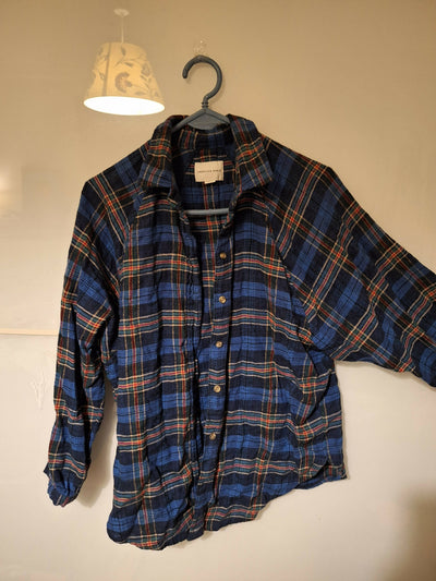 American Eagle Flowy Flannel Size M