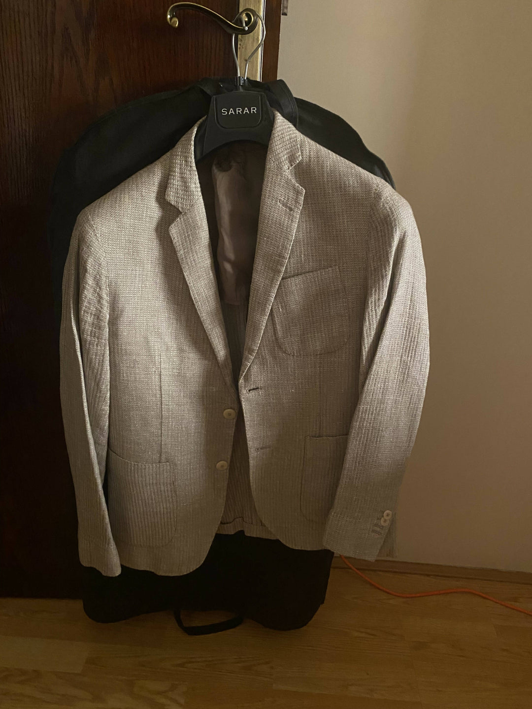 Medium Concrete Beige Blazer for Men