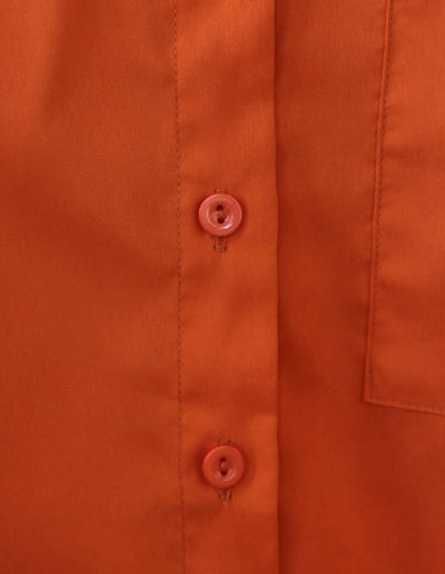 New SHEIN orange oversized shirt EU 36