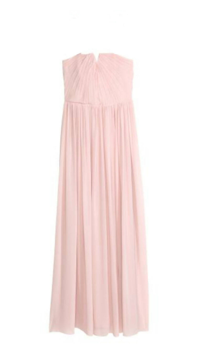 H&M Pleated Maxi Dress Size: S