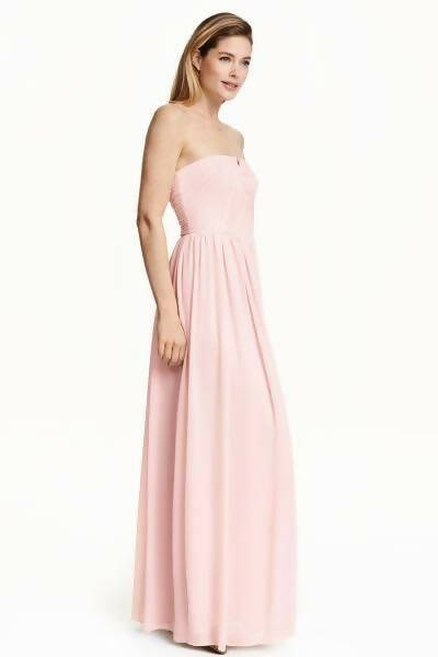 H&M Pleated Maxi Dress Size: S