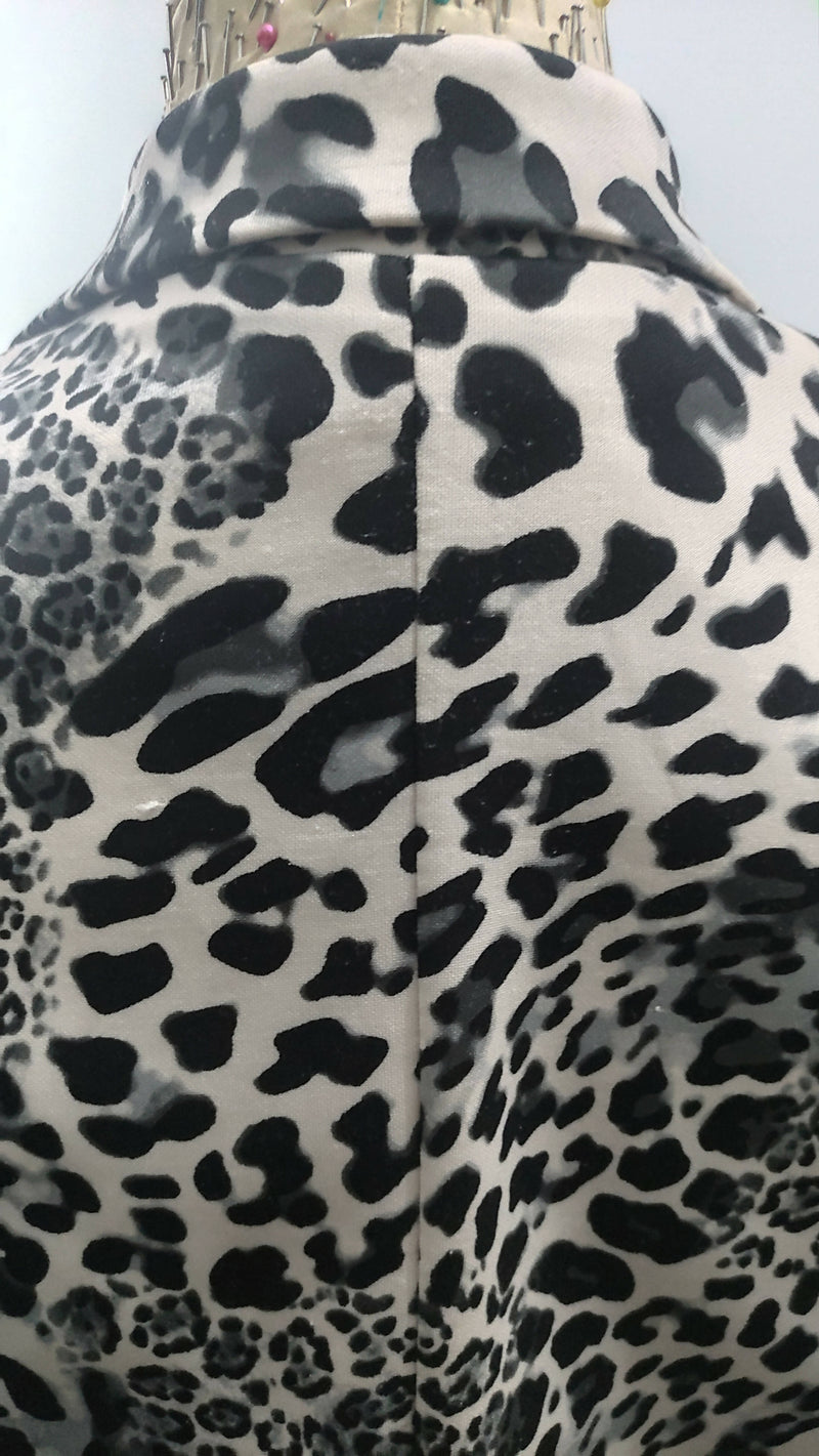 Animal Print Blazer Size M-L