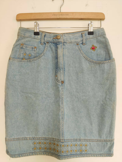 Vintage Denim Skirt Size M