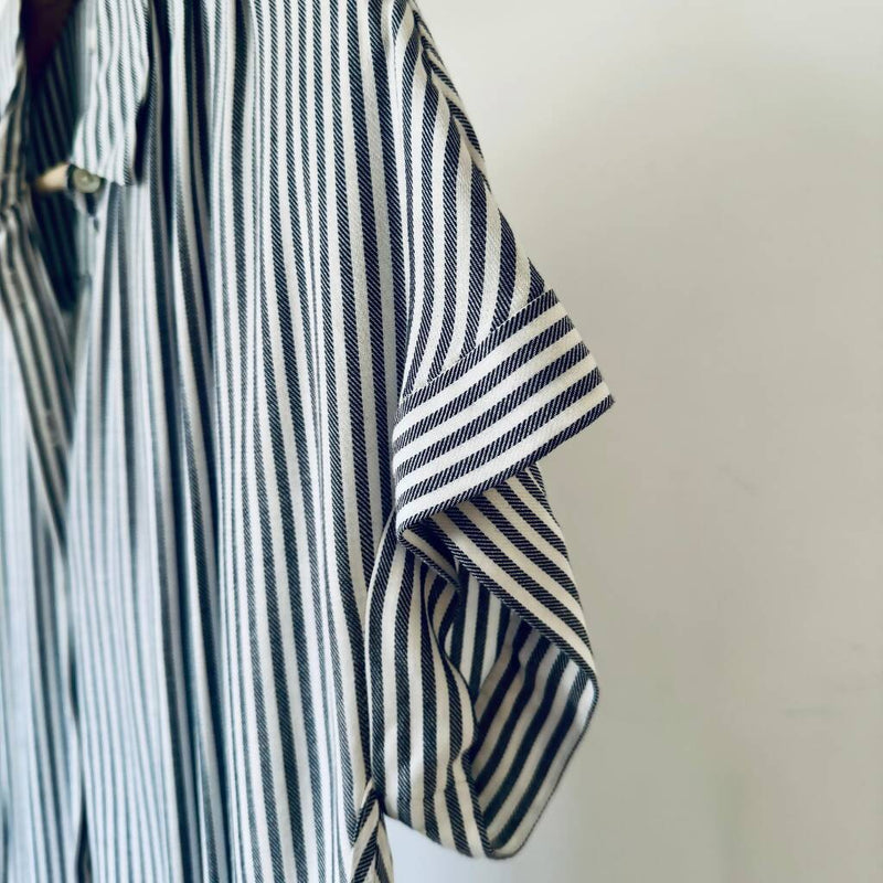 Madewell Striped Shirt Dress - S