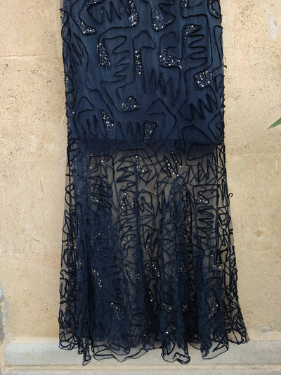 Black Soiree Dress Size 2XL (WORN ONCE)