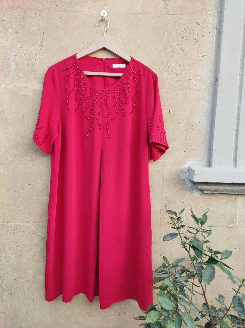 Ran Red Dress Size 50