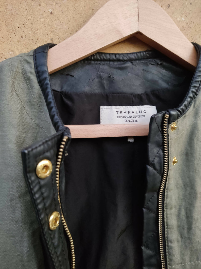 Zara Olive Jacket Size S