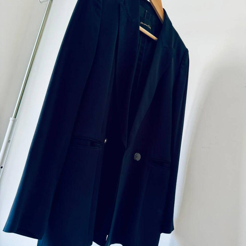 Massimo Dutti Navy Blazer - EUR 38