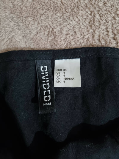 H&M Black Jumpsuit Size 34