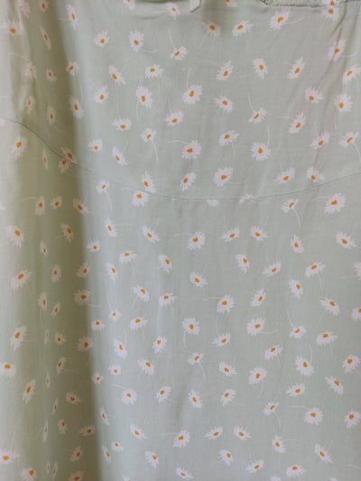 DeFacto Mint Floral Summer Dress Size 42