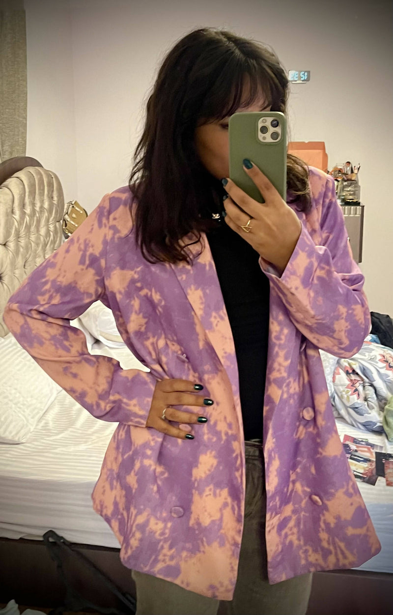 Tie dye Blazer