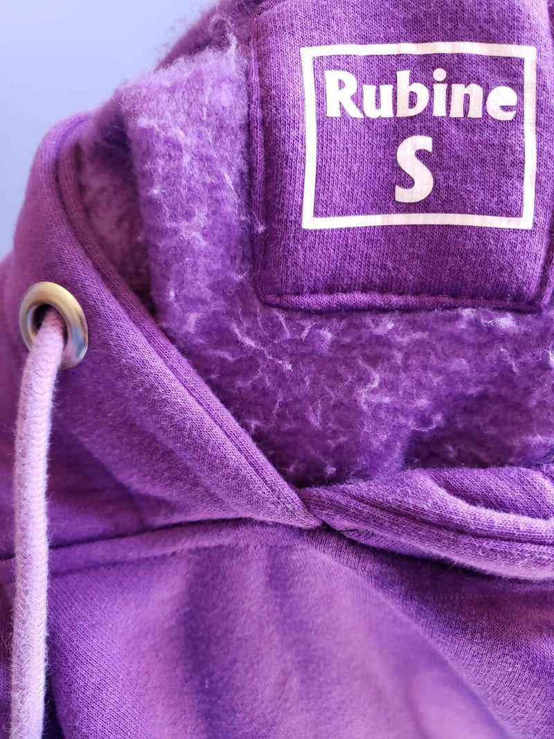 rubine purple hoodie