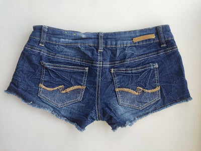 Almost Famous Low Waist Jeans Shorts Size: S