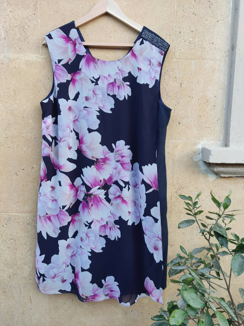 Yessica Floral Dress Size 2XL-3XL