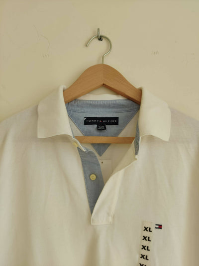 Tommy Hilfiger Classic White Polo XL (Still With Tag)