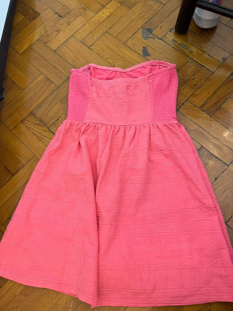 Bershka Off shoulder Pretty Pink Dress Size L
