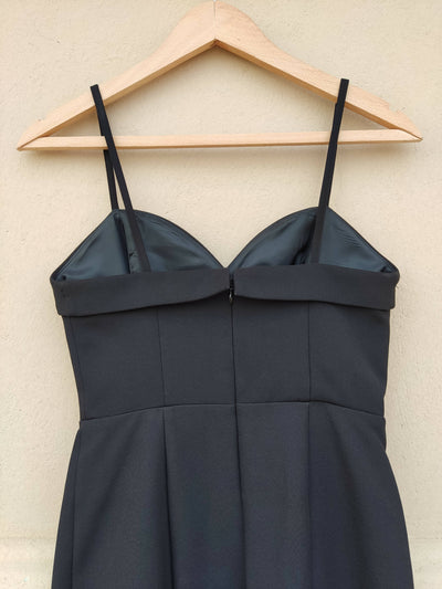 Black Top Shop Formal Dress UK6