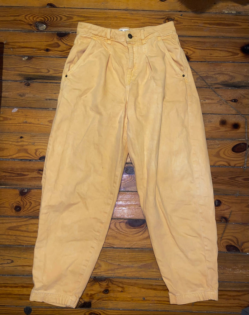 ZARA yellow slouchy pants Size: 34