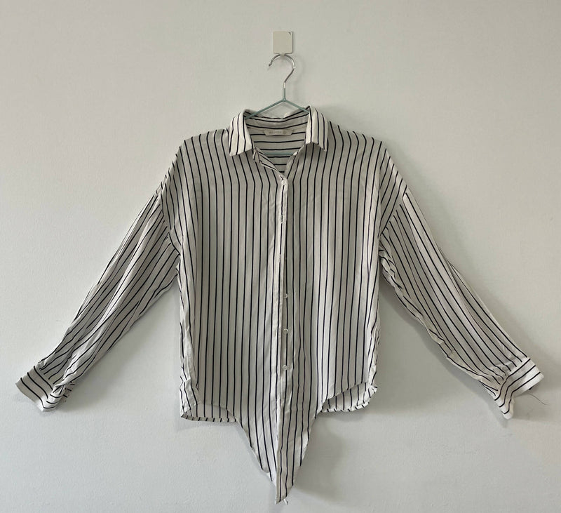 Striped Blouse Size Medium