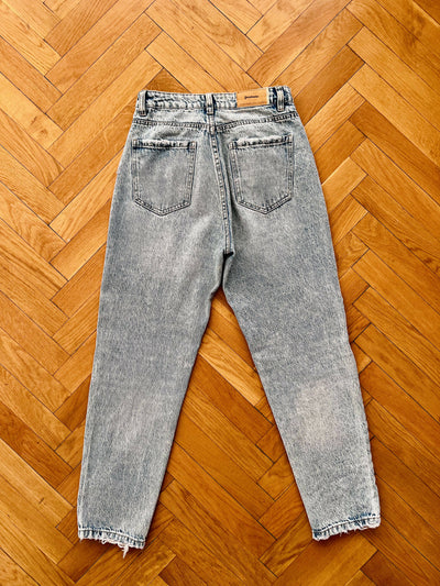 Stradivarius Mom Jeans Light Wash - 36