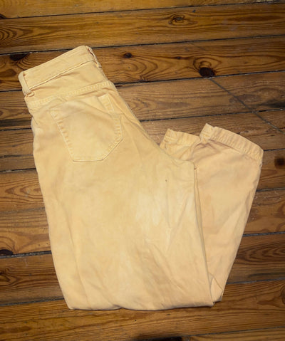 ZARA yellow slouchy pants Size: 34