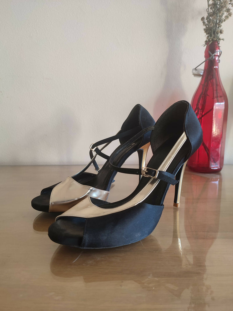 Vincci Heels - S 41 - Black & Gold