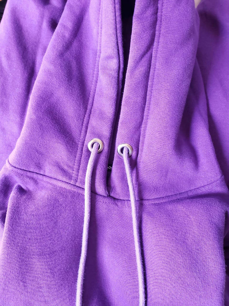 rubine purple hoodie